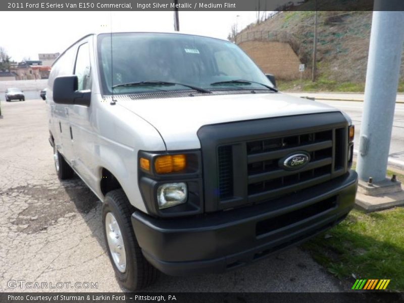 Ingot Silver Metallic / Medium Flint 2011 Ford E Series Van E150 Commercial