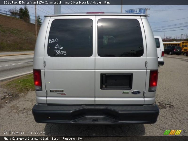 Ingot Silver Metallic / Medium Flint 2011 Ford E Series Van E150 Commercial
