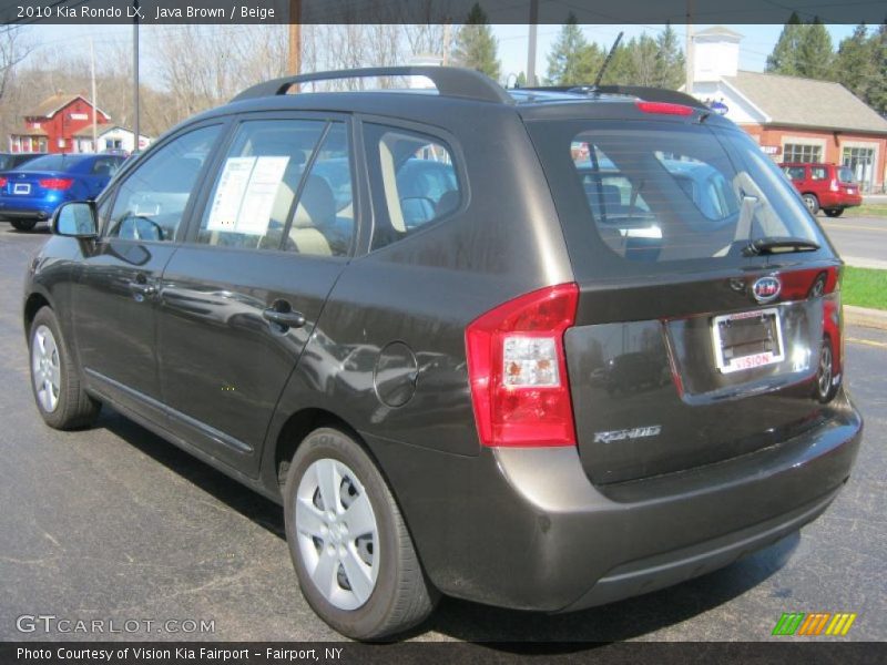Java Brown / Beige 2010 Kia Rondo LX