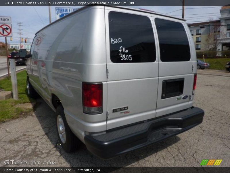 Ingot Silver Metallic / Medium Flint 2011 Ford E Series Van E150 Commercial