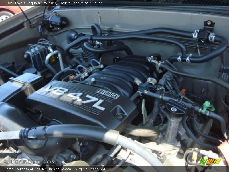 Desert Sand Mica / Taupe 2005 Toyota Sequoia SR5 4WD