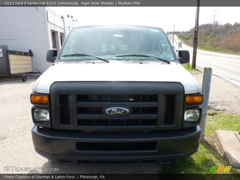 Ingot Silver Metallic / Medium Flint 2011 Ford E Series Van E150 Commercial