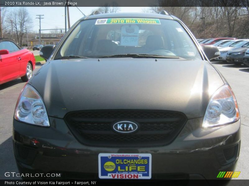 Java Brown / Beige 2010 Kia Rondo LX