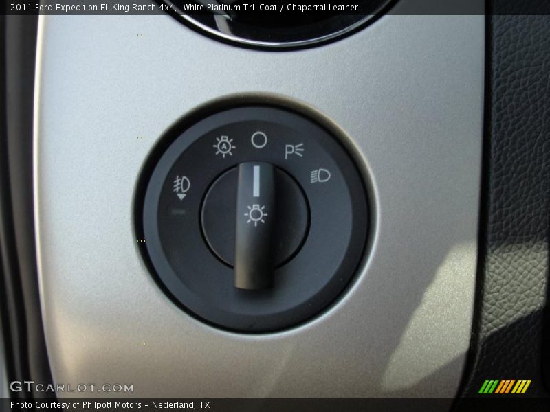 White Platinum Tri-Coat / Chaparral Leather 2011 Ford Expedition EL King Ranch 4x4