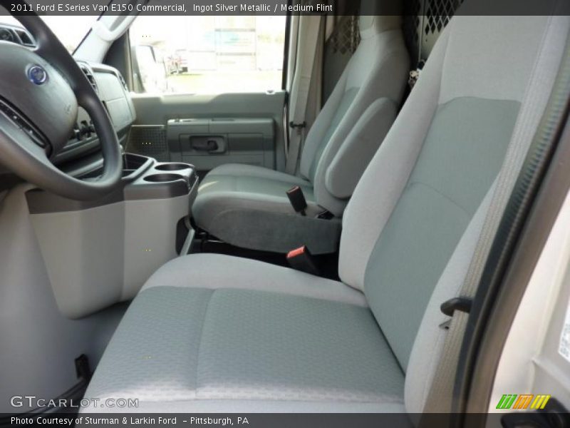 Ingot Silver Metallic / Medium Flint 2011 Ford E Series Van E150 Commercial