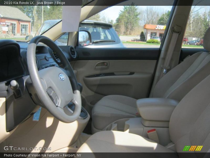 Java Brown / Beige 2010 Kia Rondo LX
