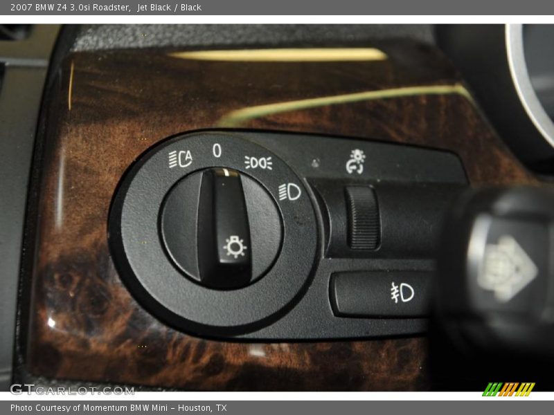 Jet Black / Black 2007 BMW Z4 3.0si Roadster