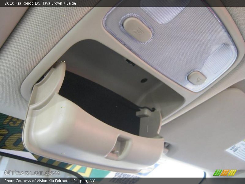 Java Brown / Beige 2010 Kia Rondo LX
