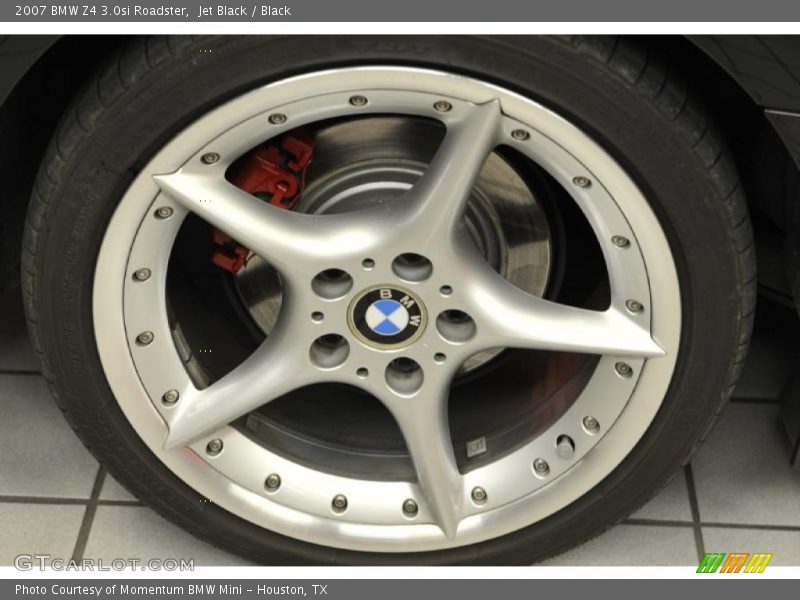 Jet Black / Black 2007 BMW Z4 3.0si Roadster