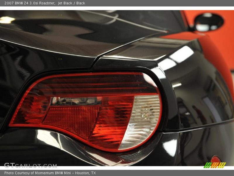 Jet Black / Black 2007 BMW Z4 3.0si Roadster