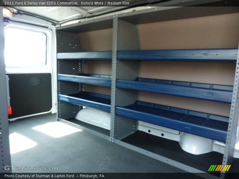 Oxford White / Medium Flint 2011 Ford E Series Van E250 Commercial