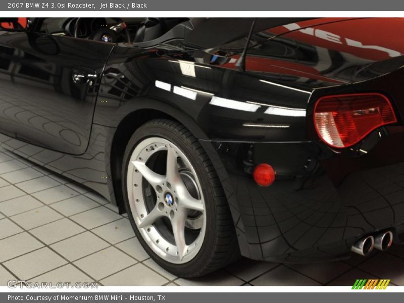 Jet Black / Black 2007 BMW Z4 3.0si Roadster