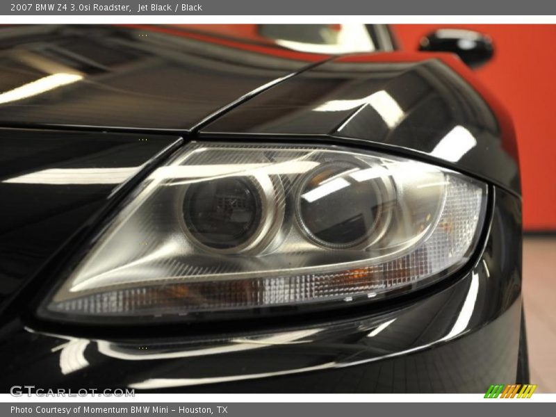 Jet Black / Black 2007 BMW Z4 3.0si Roadster