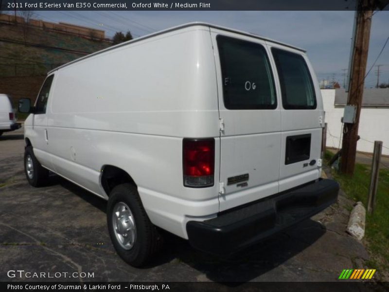Oxford White / Medium Flint 2011 Ford E Series Van E350 Commercial