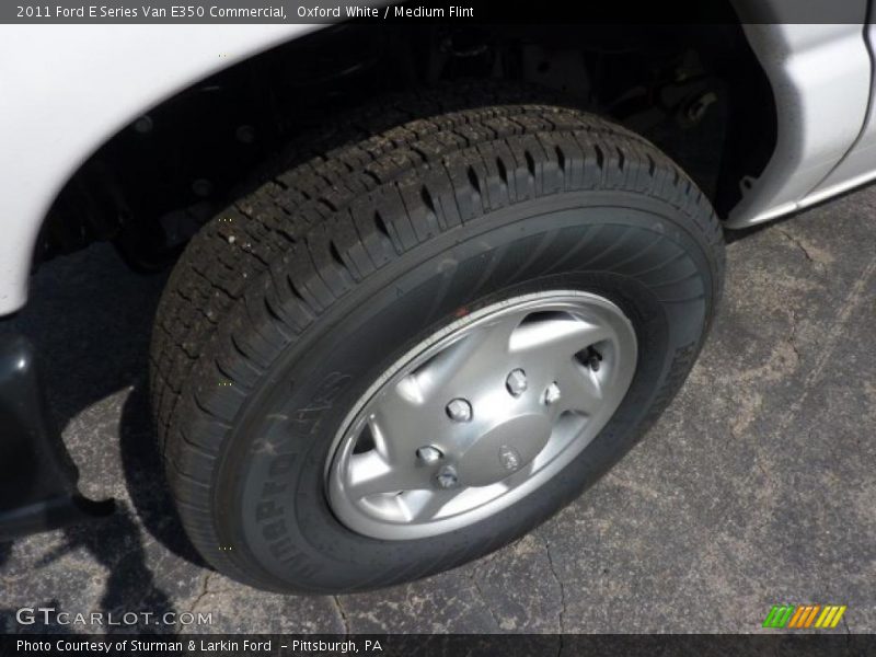 Oxford White / Medium Flint 2011 Ford E Series Van E350 Commercial