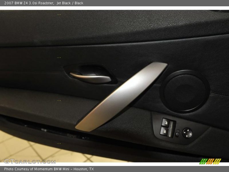 Jet Black / Black 2007 BMW Z4 3.0si Roadster