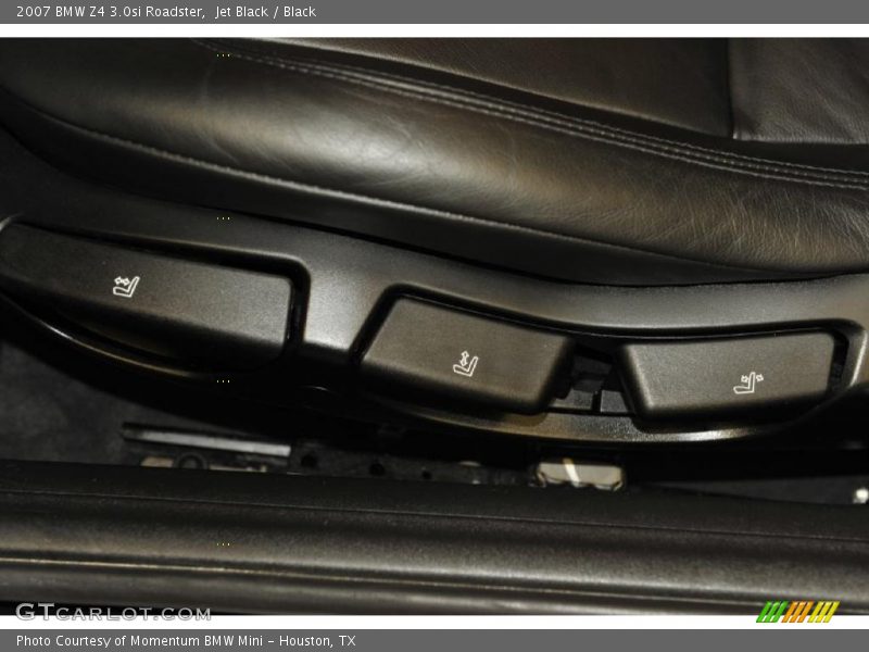 Jet Black / Black 2007 BMW Z4 3.0si Roadster