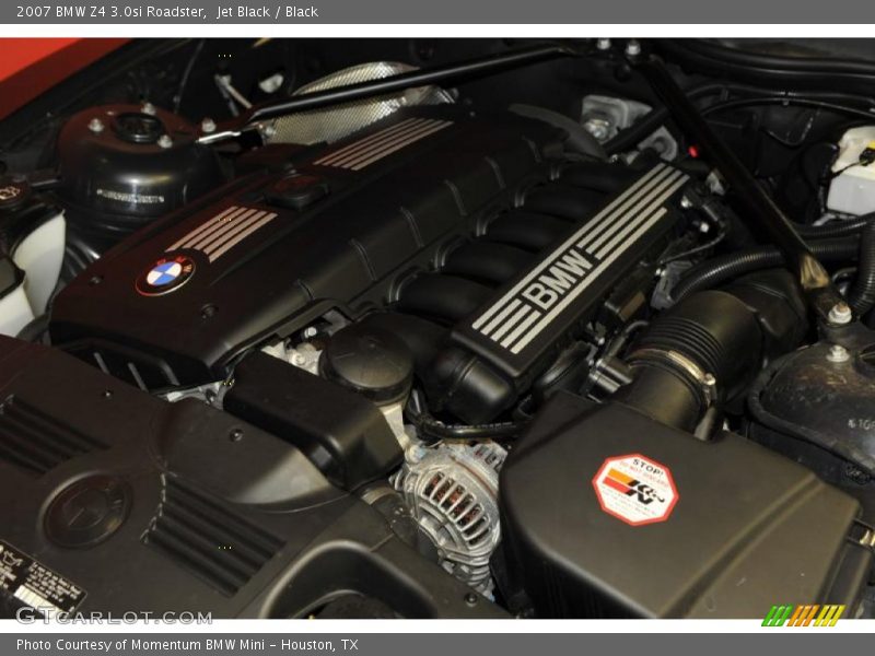 Jet Black / Black 2007 BMW Z4 3.0si Roadster