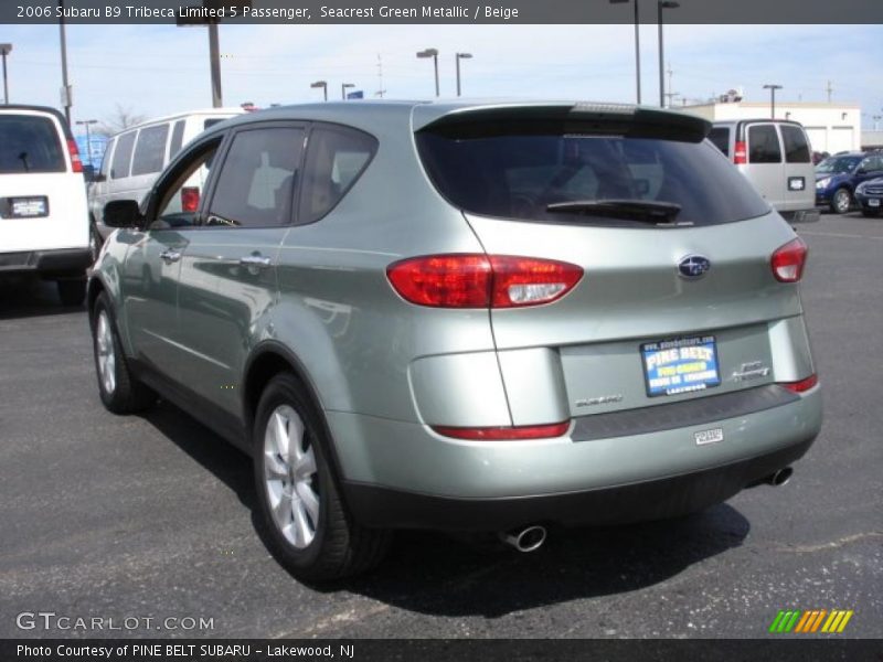 Seacrest Green Metallic / Beige 2006 Subaru B9 Tribeca Limited 5 Passenger