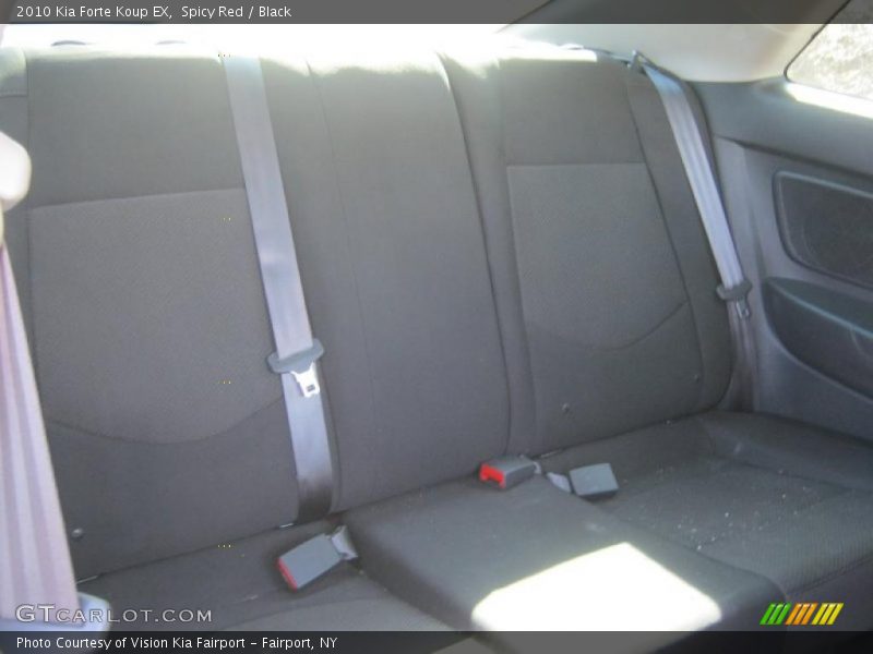 Spicy Red / Black 2010 Kia Forte Koup EX