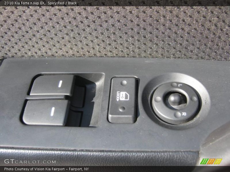 Spicy Red / Black 2010 Kia Forte Koup EX