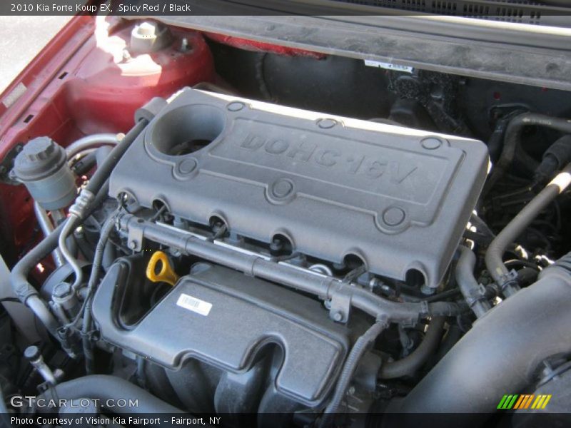 Spicy Red / Black 2010 Kia Forte Koup EX