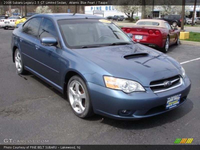 Atlantic Blue Pearl / Taupe 2006 Subaru Legacy 2.5 GT Limited Sedan