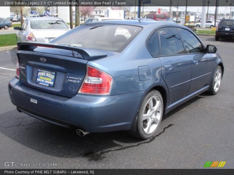 Atlantic Blue Pearl / Taupe 2006 Subaru Legacy 2.5 GT Limited Sedan