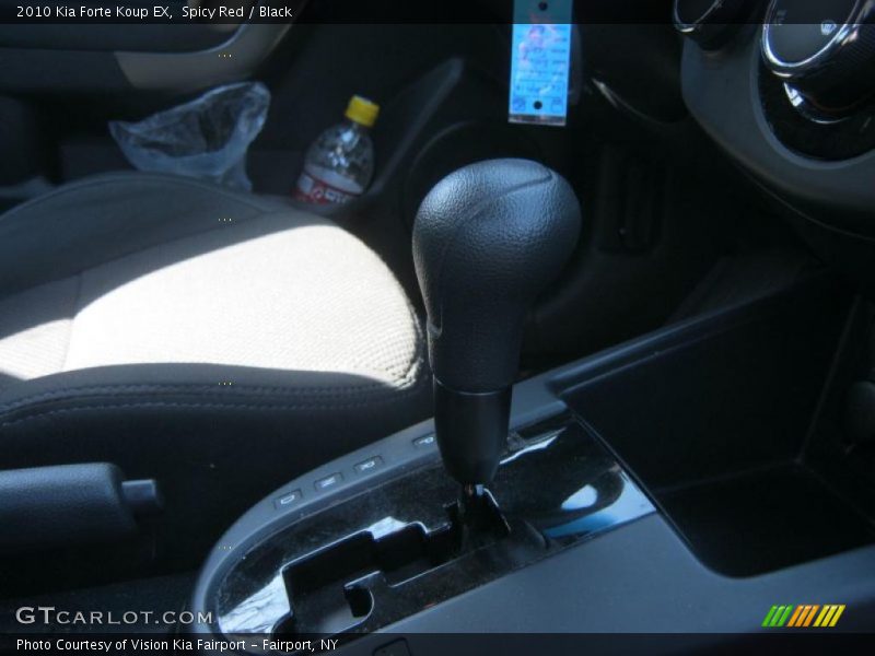 Spicy Red / Black 2010 Kia Forte Koup EX