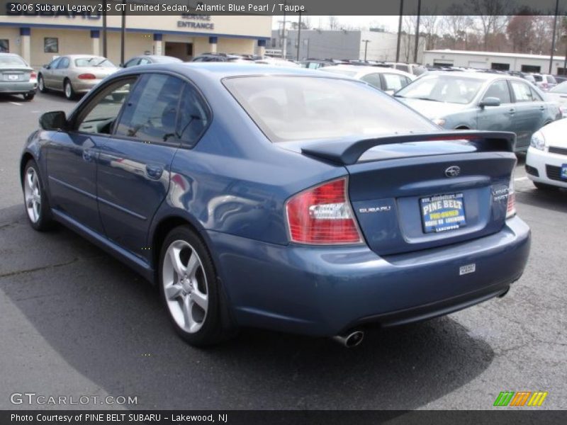 Atlantic Blue Pearl / Taupe 2006 Subaru Legacy 2.5 GT Limited Sedan