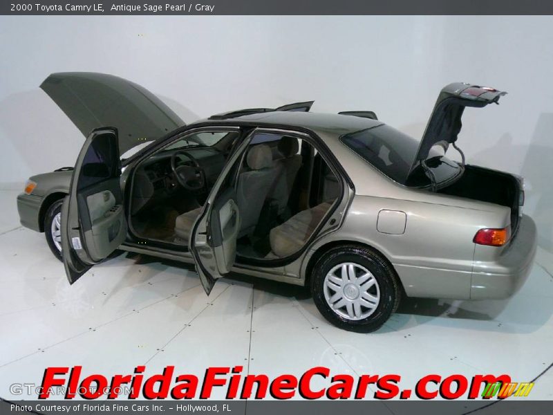 Antique Sage Pearl / Gray 2000 Toyota Camry LE