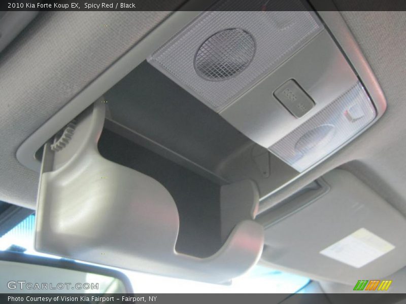 Spicy Red / Black 2010 Kia Forte Koup EX