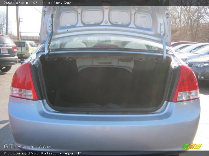 Ice Blue / Gray 2008 Kia Spectra LX Sedan