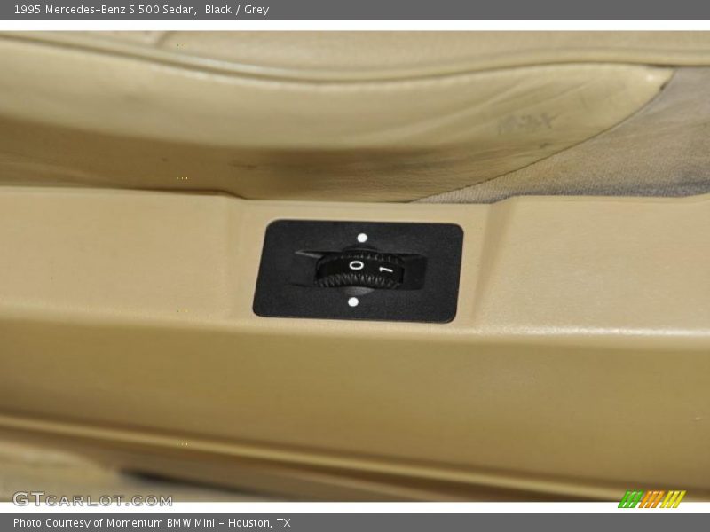 Black / Grey 1995 Mercedes-Benz S 500 Sedan