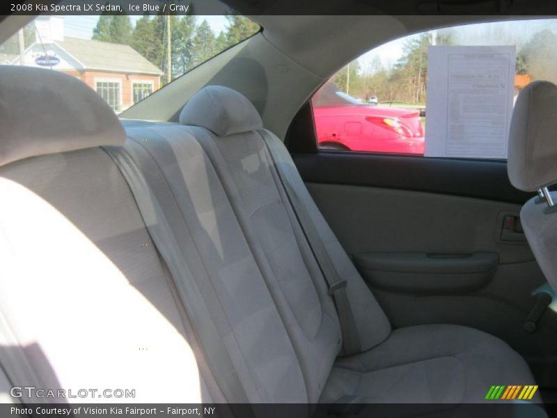 Ice Blue / Gray 2008 Kia Spectra LX Sedan