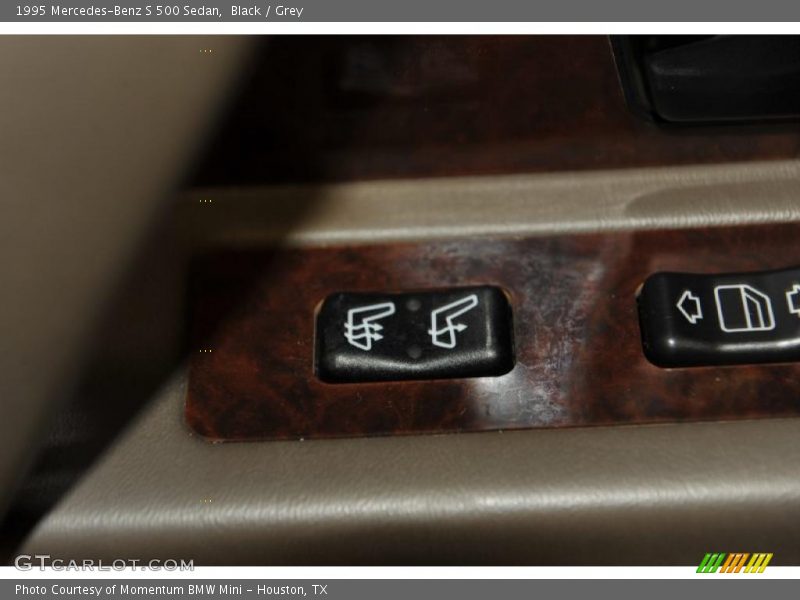 Black / Grey 1995 Mercedes-Benz S 500 Sedan