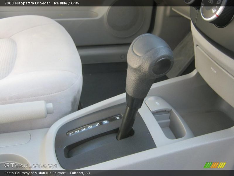 Ice Blue / Gray 2008 Kia Spectra LX Sedan
