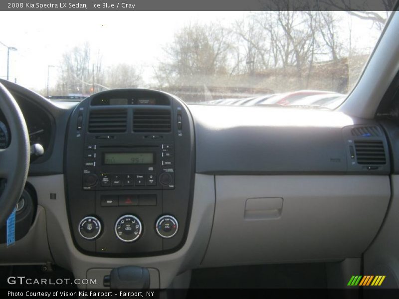 Ice Blue / Gray 2008 Kia Spectra LX Sedan