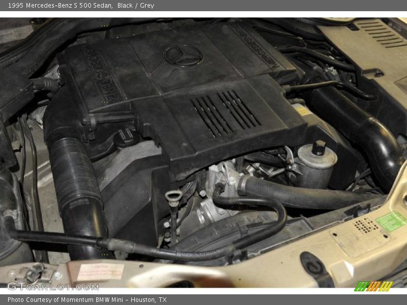 Black / Grey 1995 Mercedes-Benz S 500 Sedan
