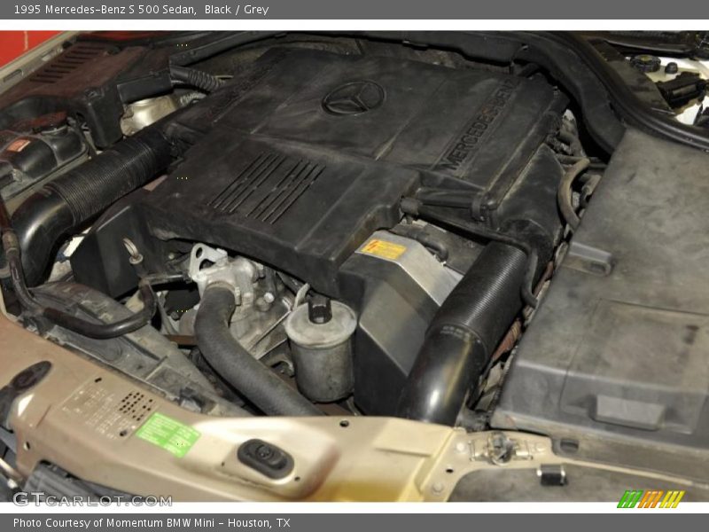 Black / Grey 1995 Mercedes-Benz S 500 Sedan