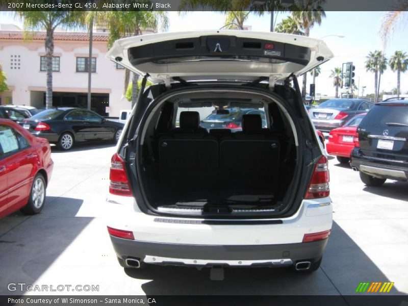 Alabaster White / Black 2007 Mercedes-Benz GL 450