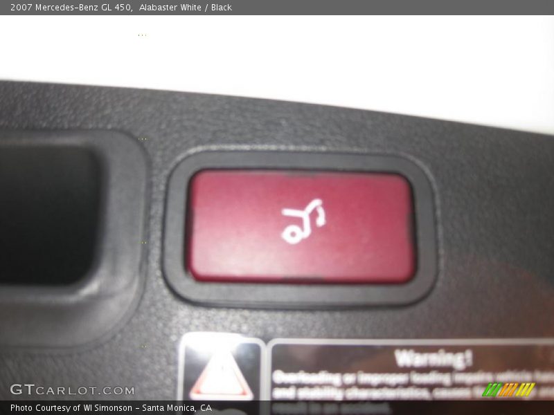 Alabaster White / Black 2007 Mercedes-Benz GL 450