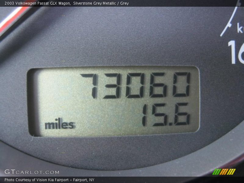 Silverstone Grey Metallic / Grey 2003 Volkswagen Passat GLX Wagon