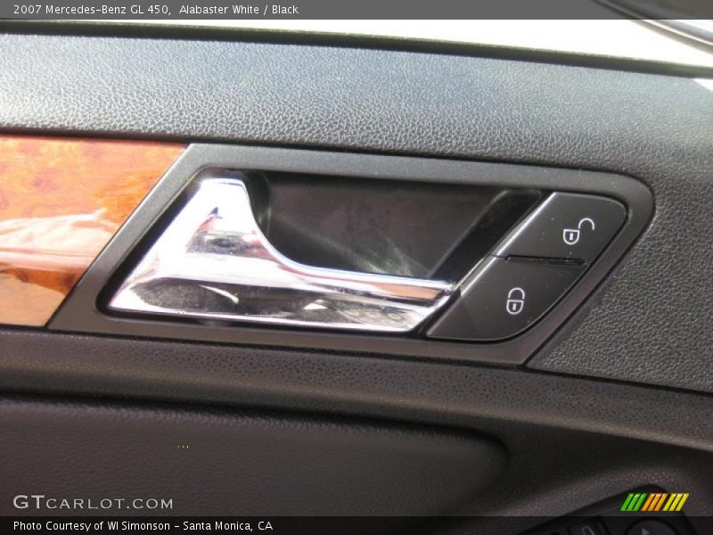 Alabaster White / Black 2007 Mercedes-Benz GL 450