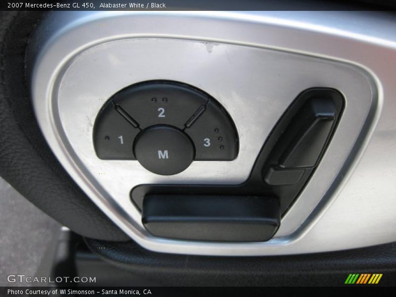Alabaster White / Black 2007 Mercedes-Benz GL 450