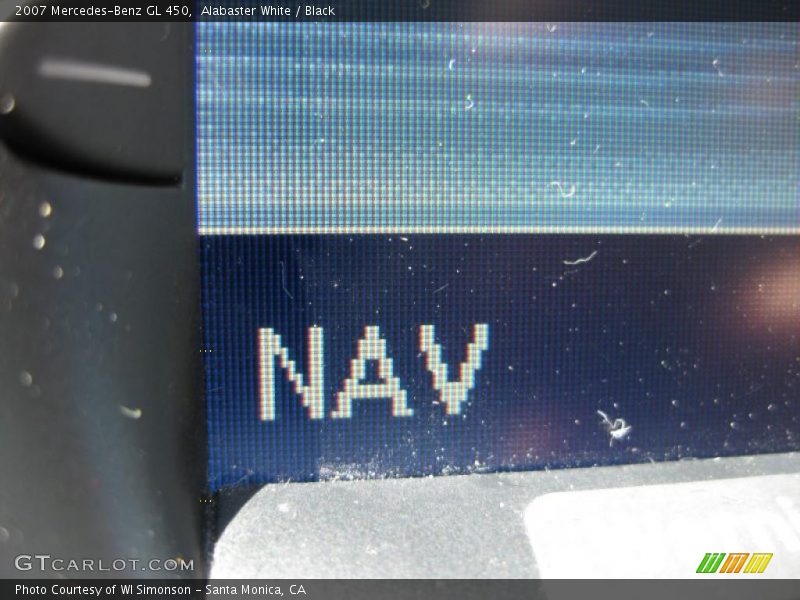 Alabaster White / Black 2007 Mercedes-Benz GL 450