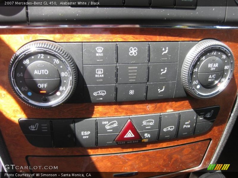Alabaster White / Black 2007 Mercedes-Benz GL 450