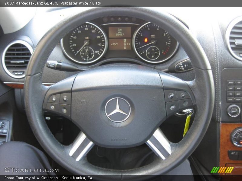Alabaster White / Black 2007 Mercedes-Benz GL 450