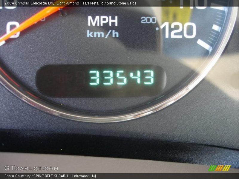 Light Almond Pearl Metallic / Sand Stone Beige 2004 Chrysler Concorde LXi