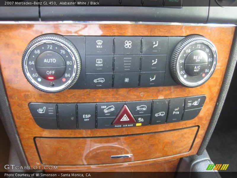 Alabaster White / Black 2007 Mercedes-Benz GL 450